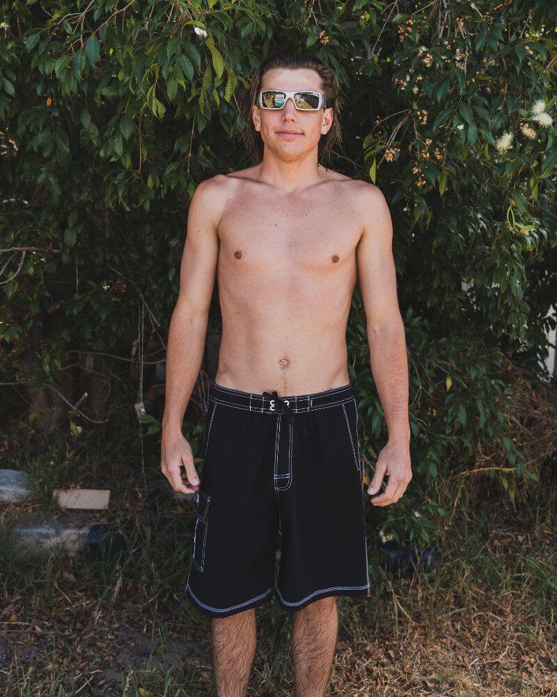 BARBED BOARDIES, BLACK