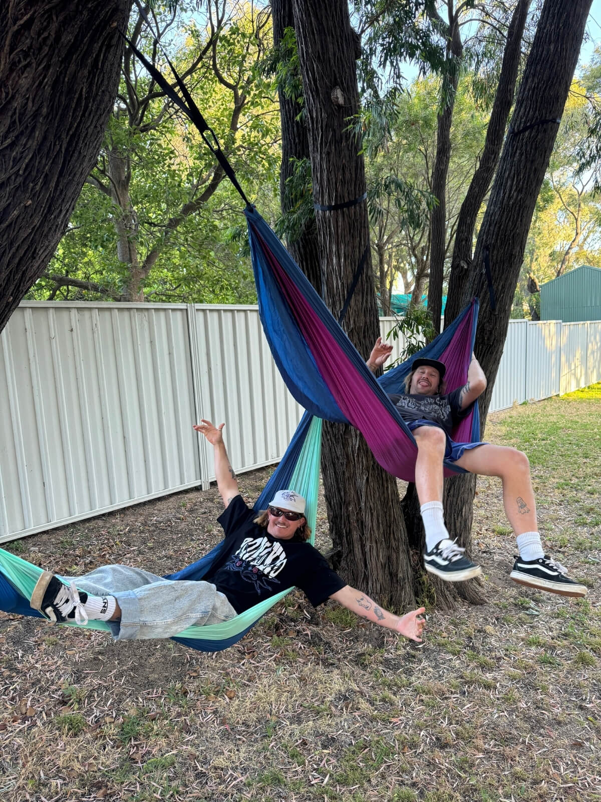 RECYCLED HAMMOCK, PURPLE
