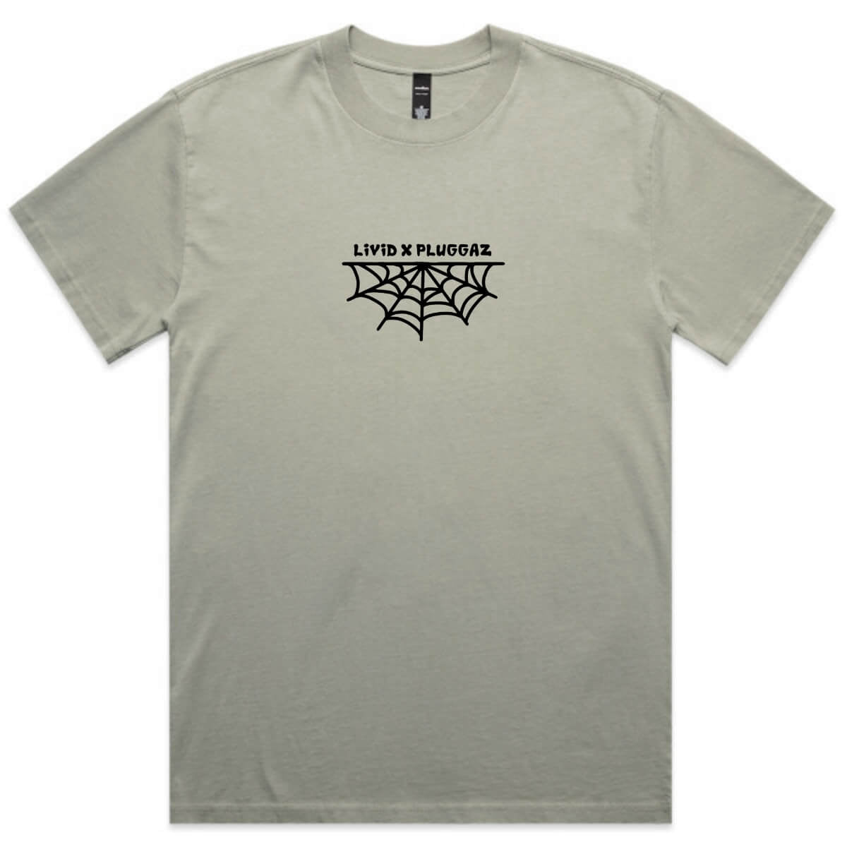 PLUGGAZ X LIVID TEE, EUCALYPTUS